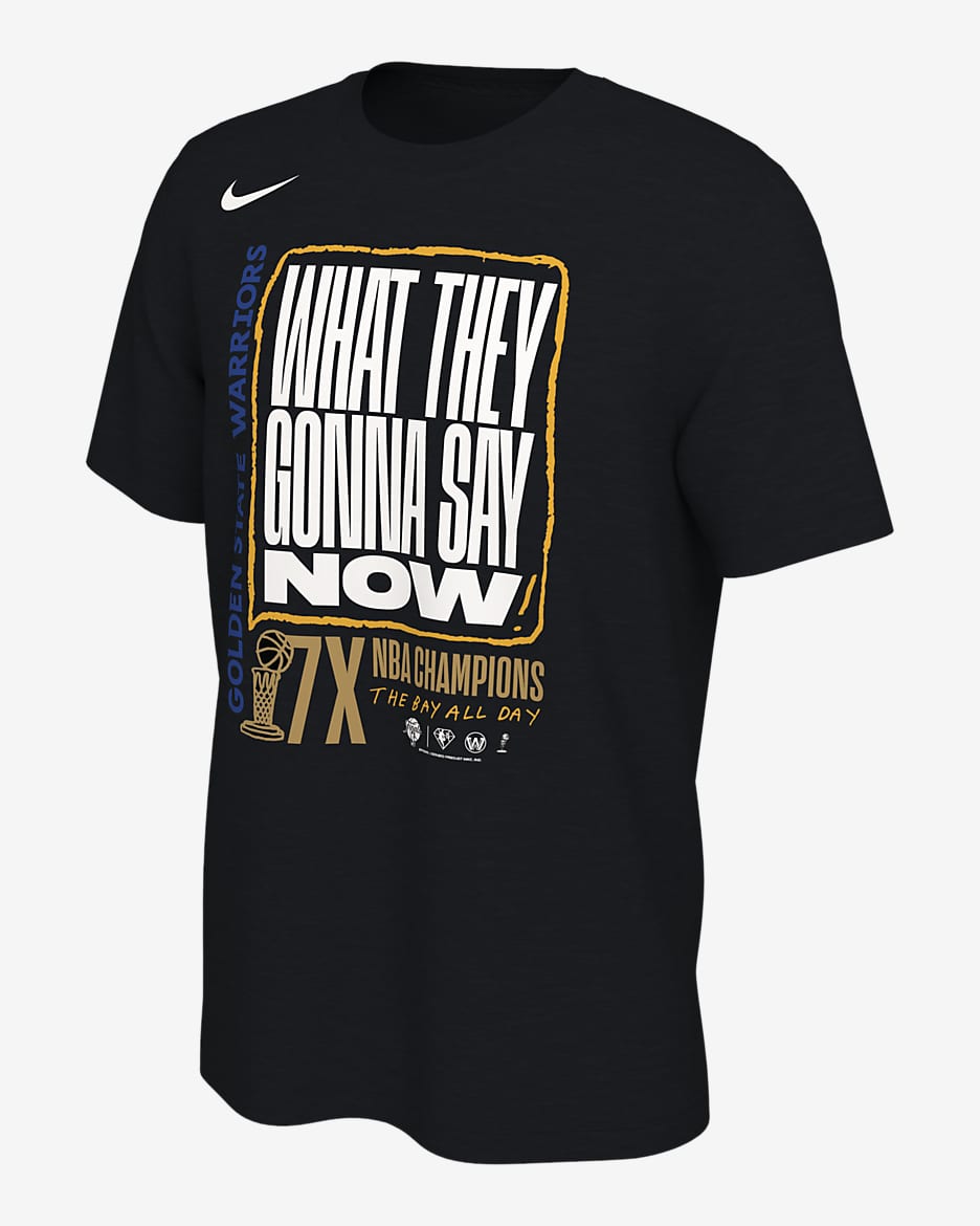 Golden State Warriors Men s Nike NBA T Shirt. Nike